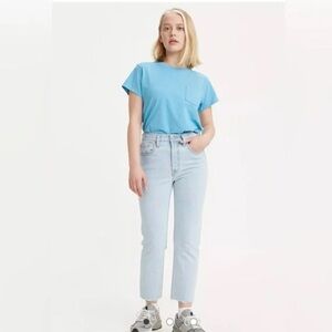 Levi's 501 Original Fit Cropped Women’s Jeans 27 x 26